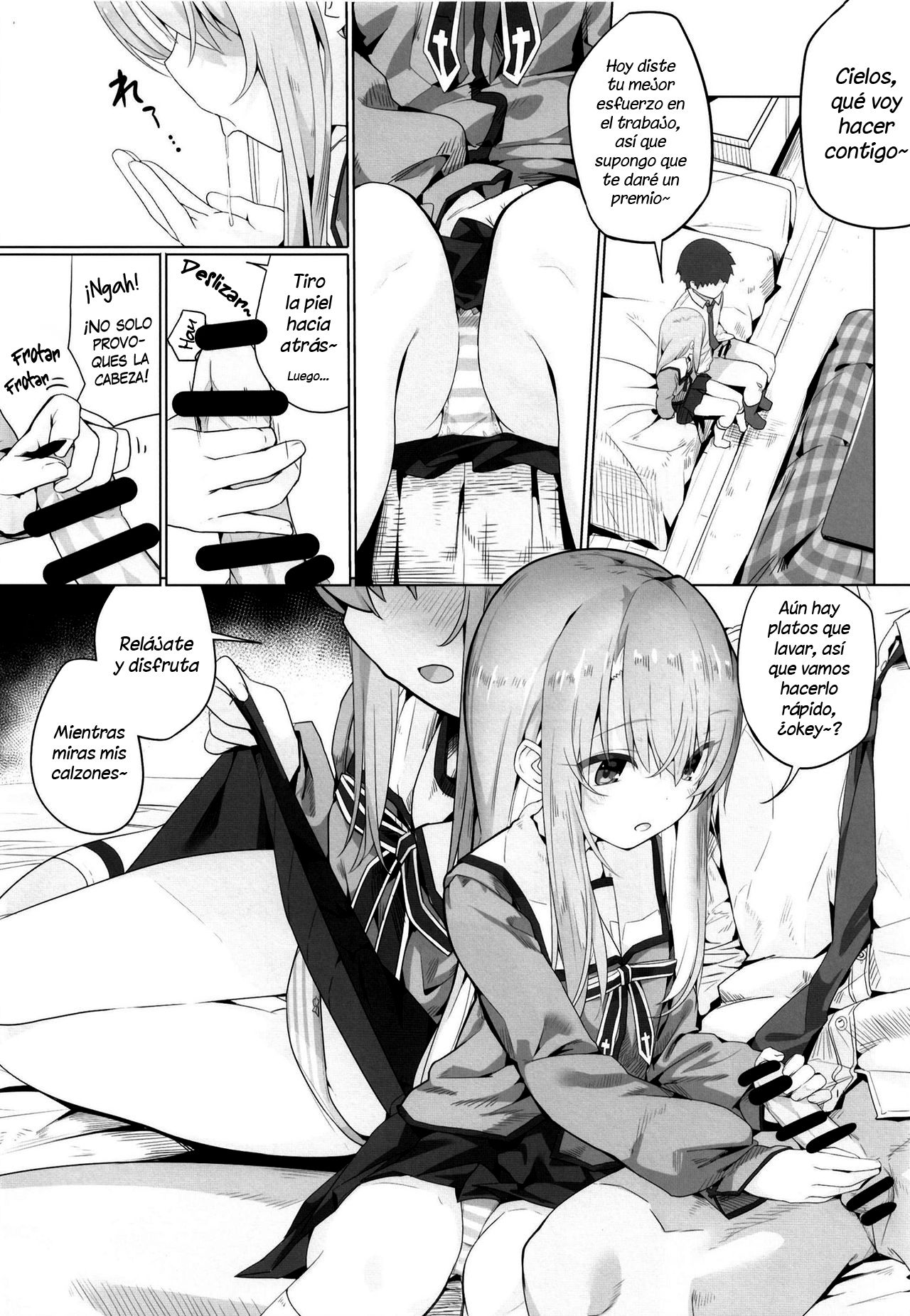 Ie ni Kaereba Illya ga Iru ya | Cuando voy a casa, Illya está ahí. page 6 full