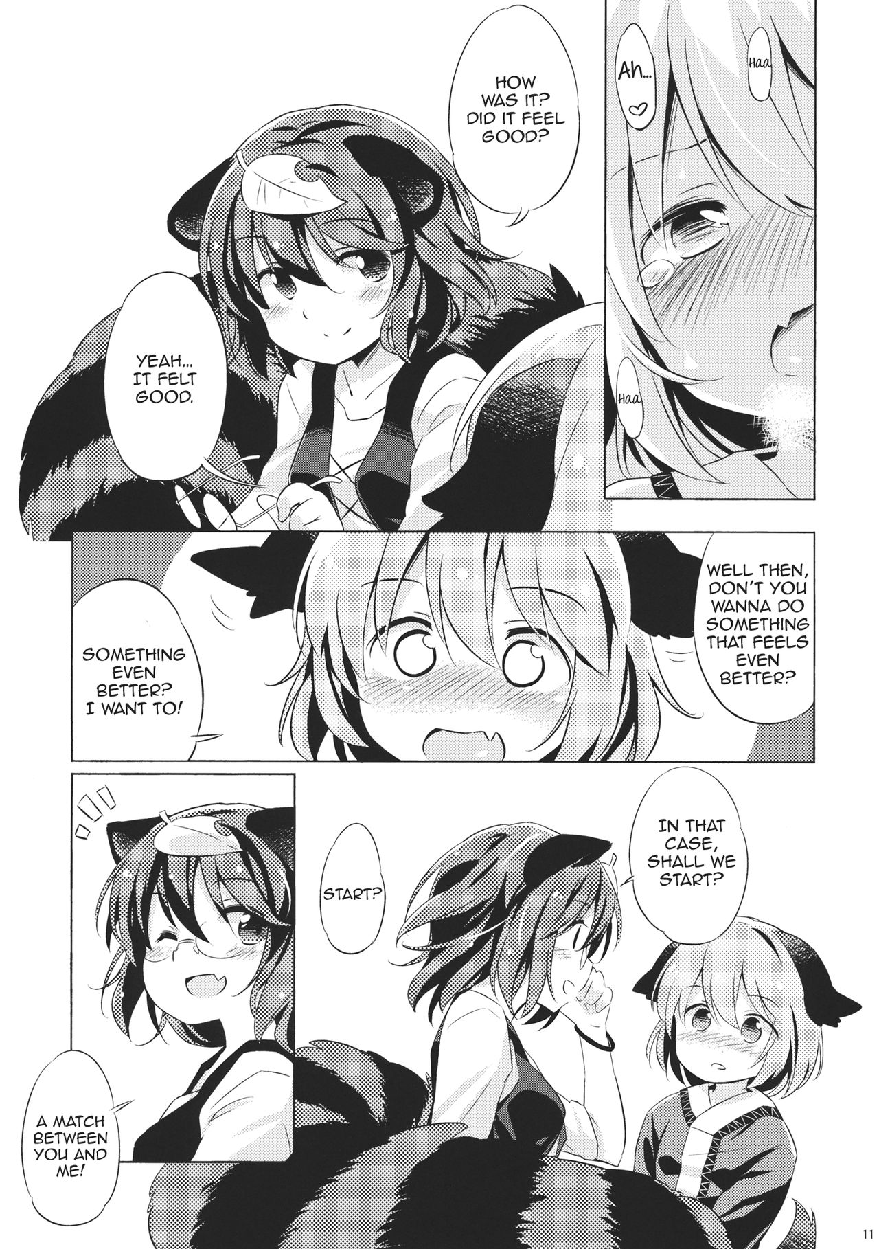 Tanuki Yamabiko Juuban Shoubu | Tanuki vs. Yamabiko, 10 rounds match page 10 full
