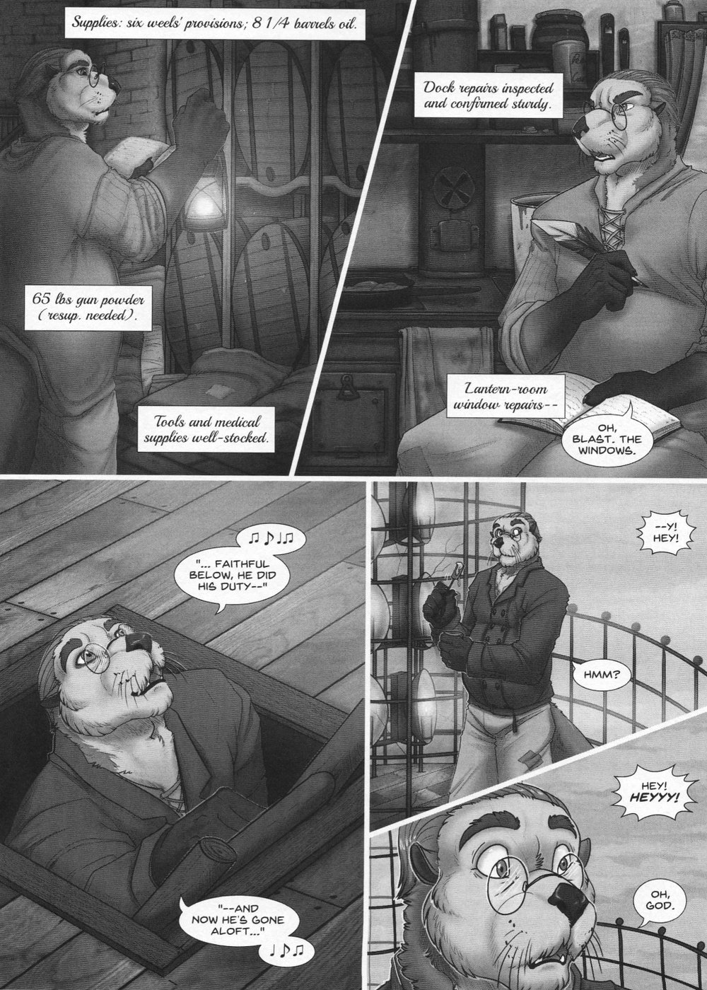 FLAME ABOVE THE WAVES page 2 full