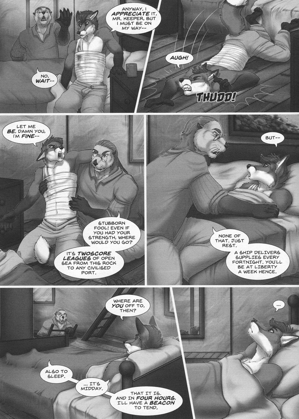 FLAME ABOVE THE WAVES page 5 full