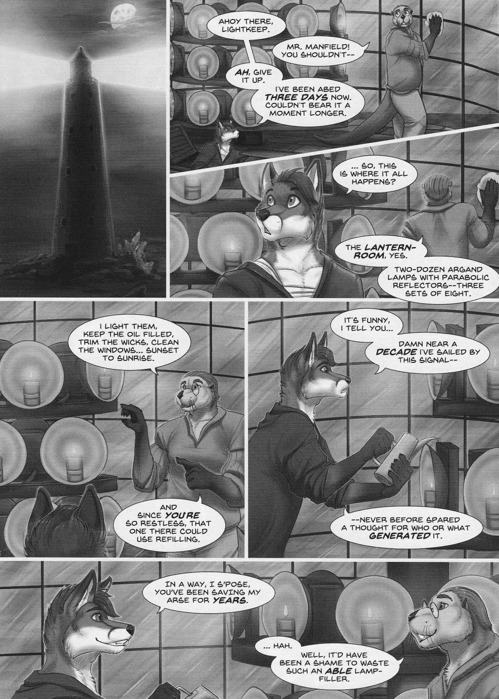 FLAME ABOVE THE WAVES page 7 full