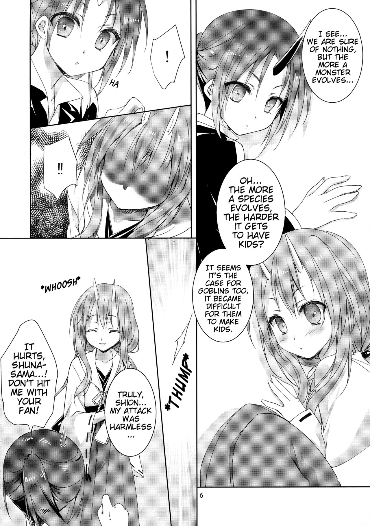Shuna wa Rimuru-sama no Kodomo ga Hoshi no desu! | Shuna wants Rimuru-sama's children! page 6 full