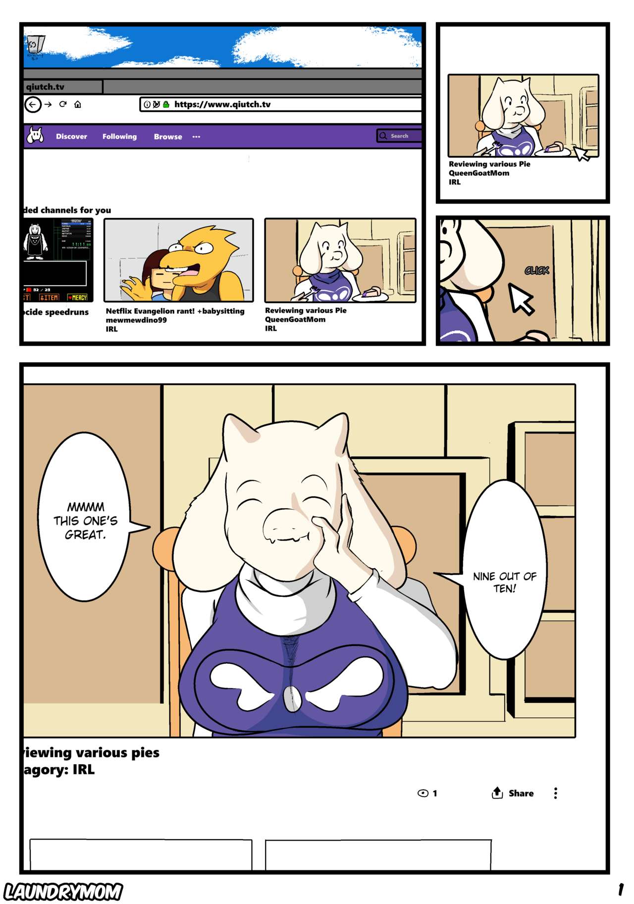 Toriel Private Show page 2 full