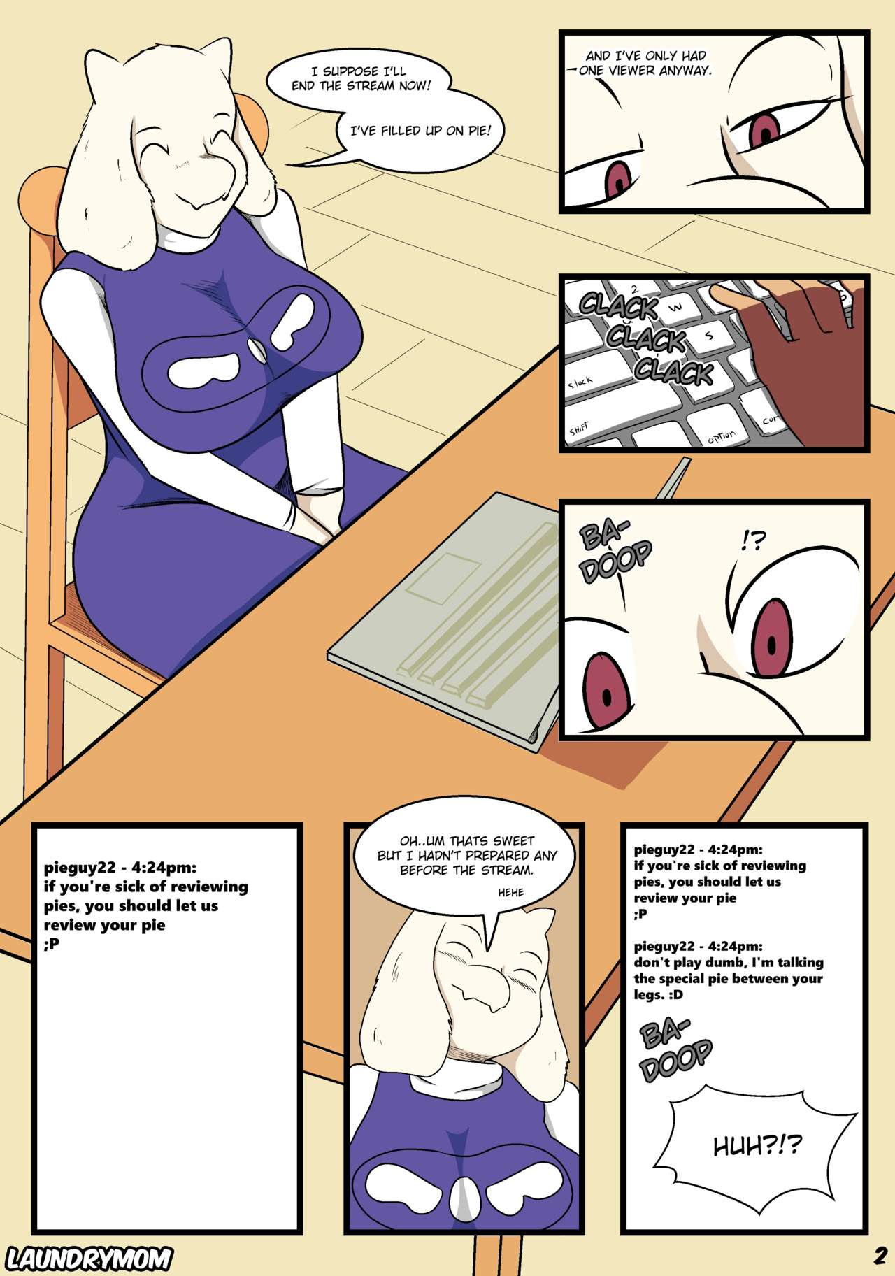 Toriel Private Show page 3 full