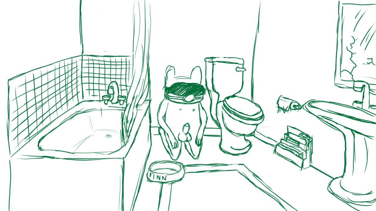 Adventure Time - Toilet page 1 full