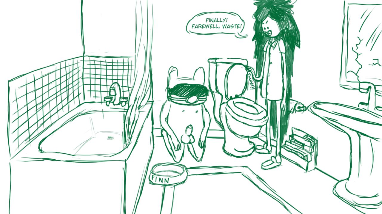 Adventure Time - Toilet page 5 full