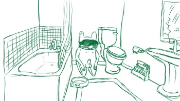 Adventure Time - Toilet cover