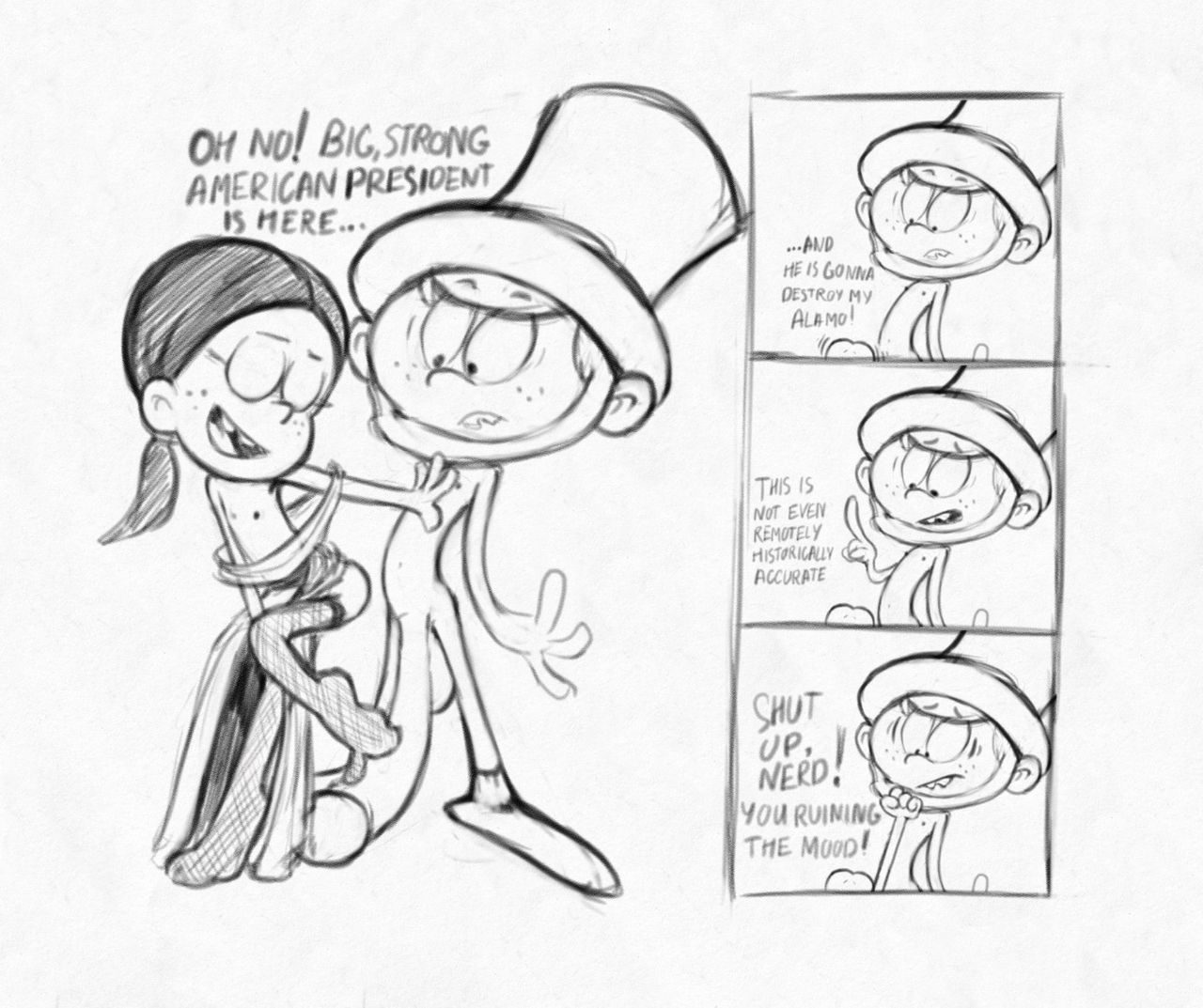 Political Caressness page 1 full