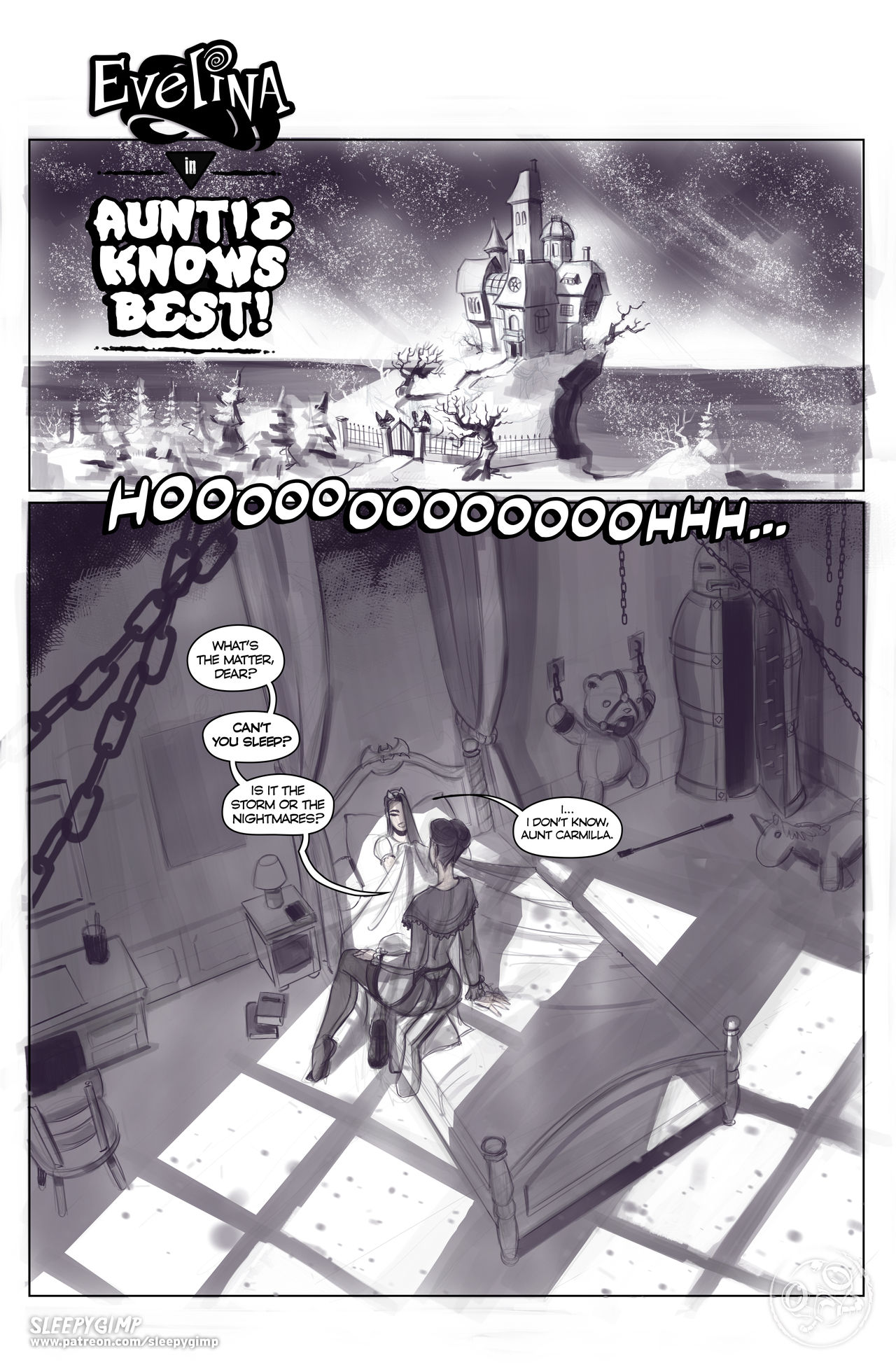 Sleepygimp - Auntie Knows Best page 1 full