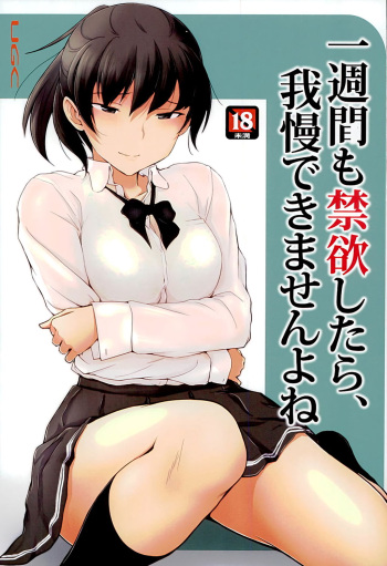 Isshuukan mo Kinyoku Shitara, Gaman Dekimasen yo ne | If I abstain for a whole week, I won't be able to endure it cover