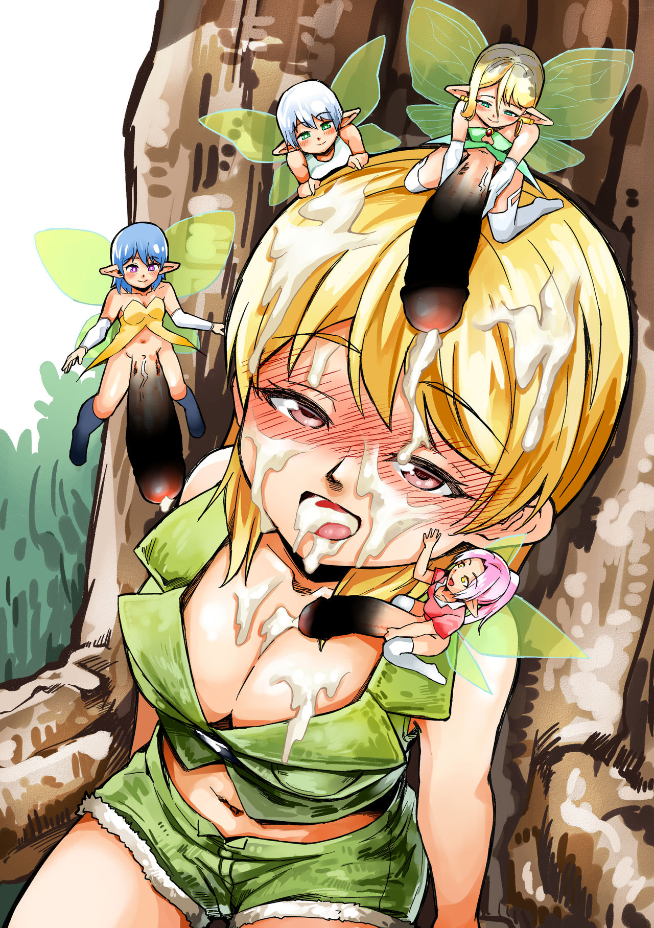 Futanari Yousei no Mori | Futanari Fairy Forest page 2 full
