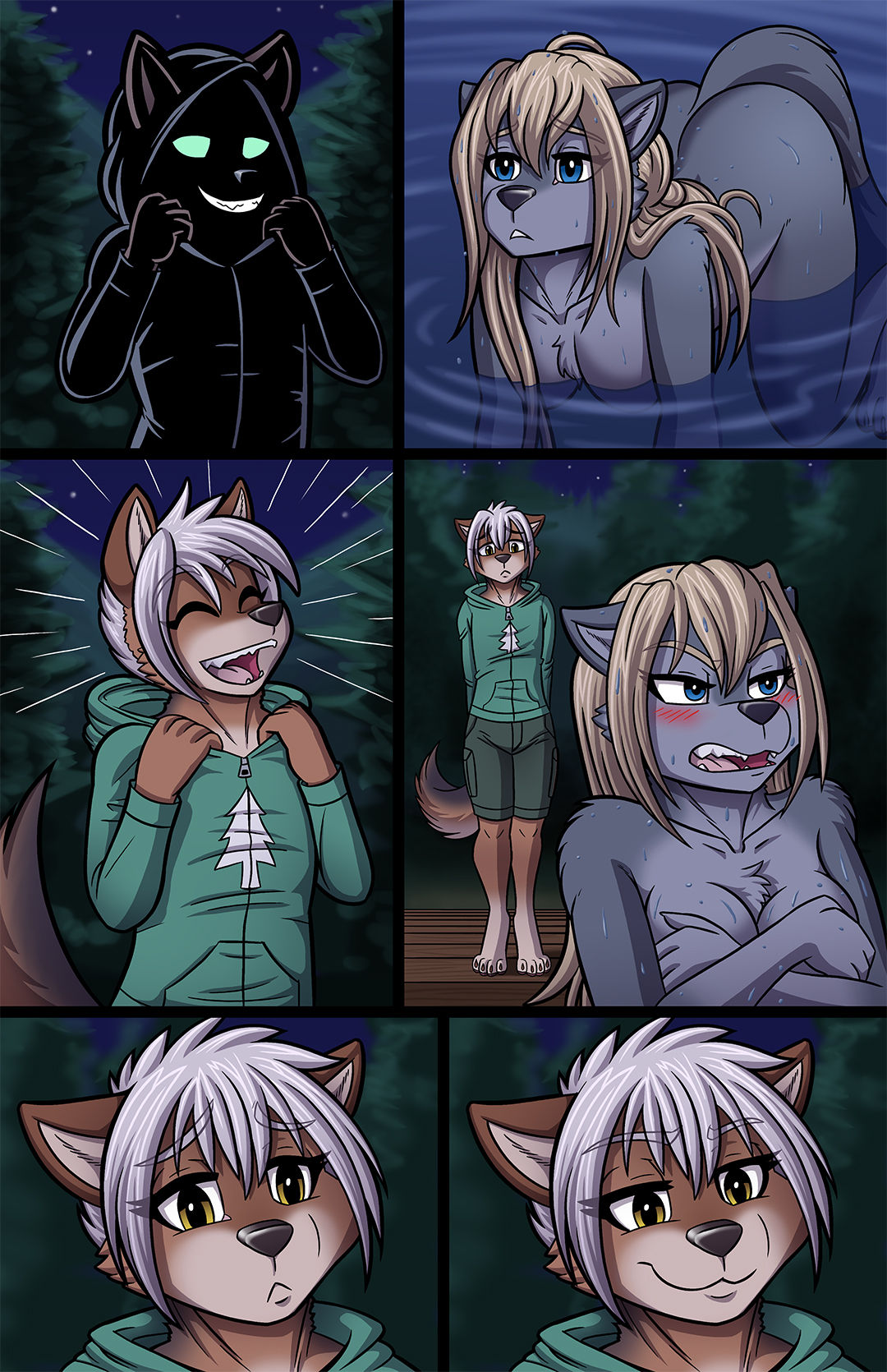 No Swimming After Dark page 7 full