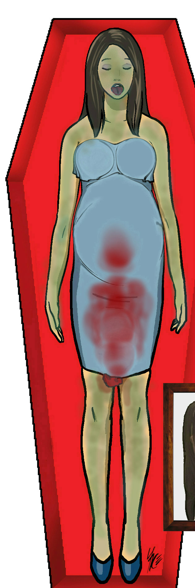 Dead and Beautiful Pregnant Women: Chokey Mummy page 10 full