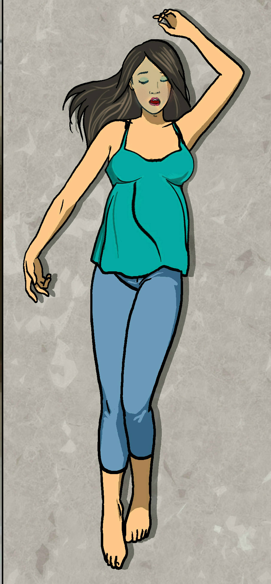 Dead and Beautiful Pregnant Women: Chokey Mummy page 4 full