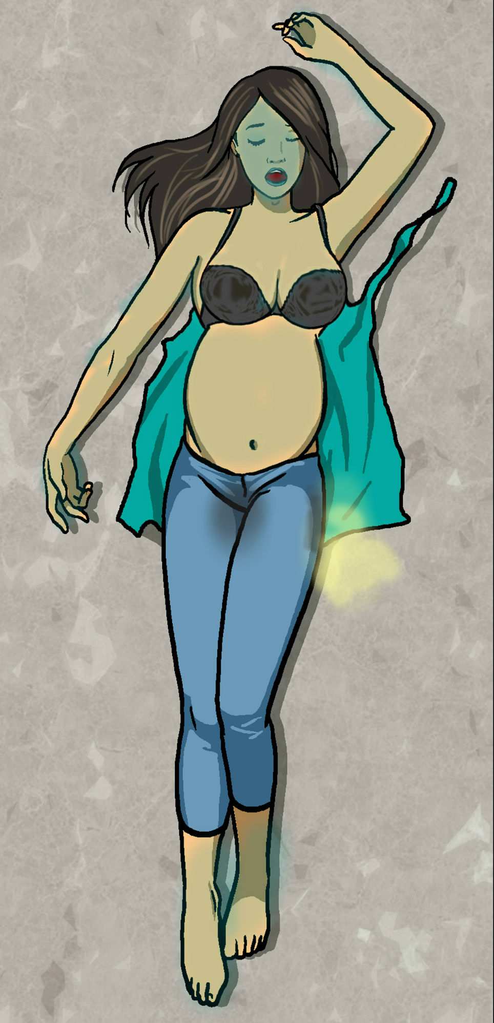 Dead and Beautiful Pregnant Women: Chokey Mummy page 7 full