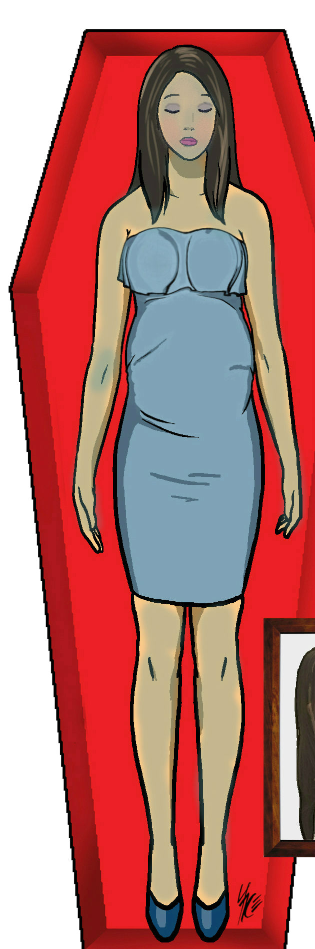 Dead and Beautiful Pregnant Women: Chokey Mummy page 9 full