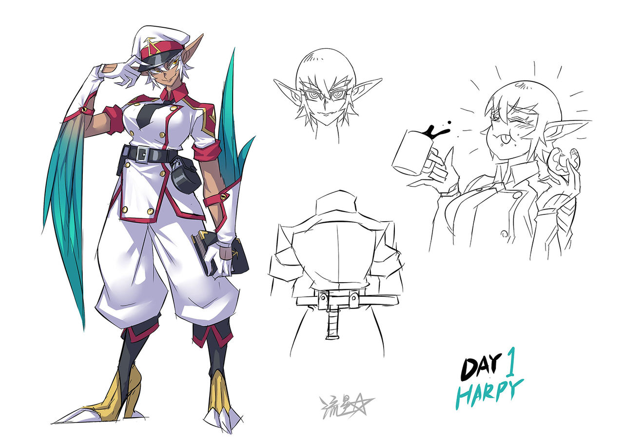 30 Day Monster Girl Challenge page 3 full