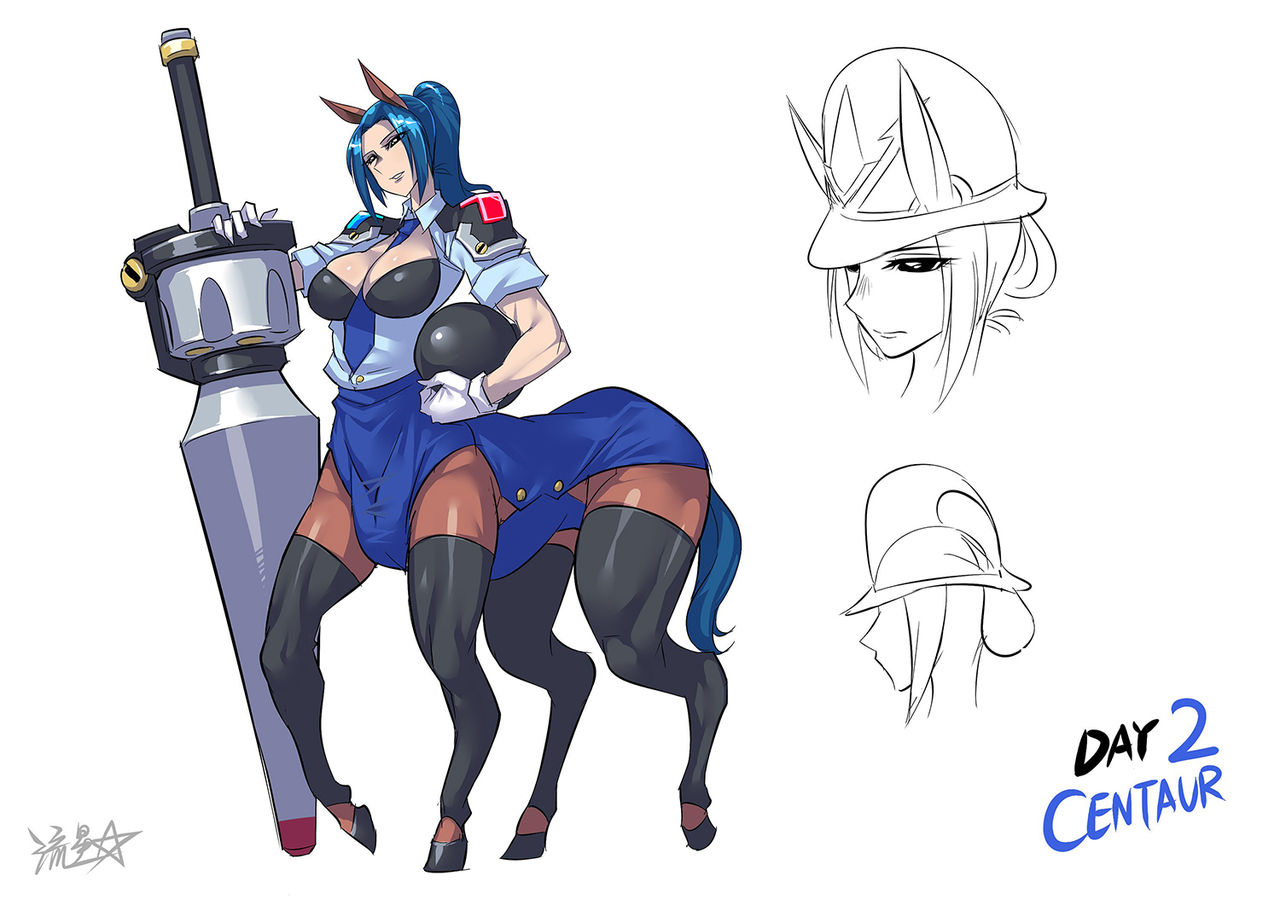 30 Day Monster Girl Challenge page 4 full