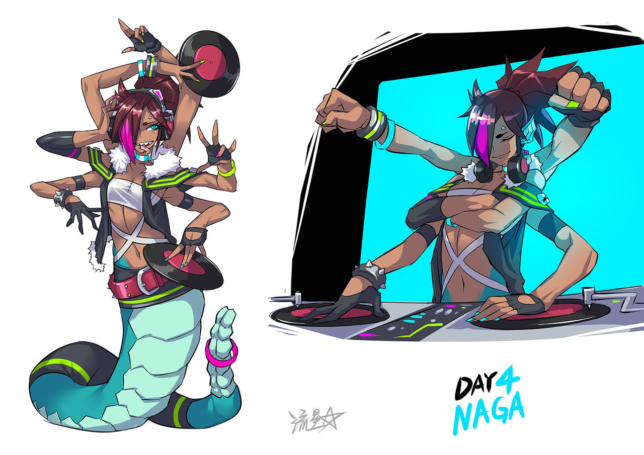 30 Day Monster Girl Challenge page 8 full