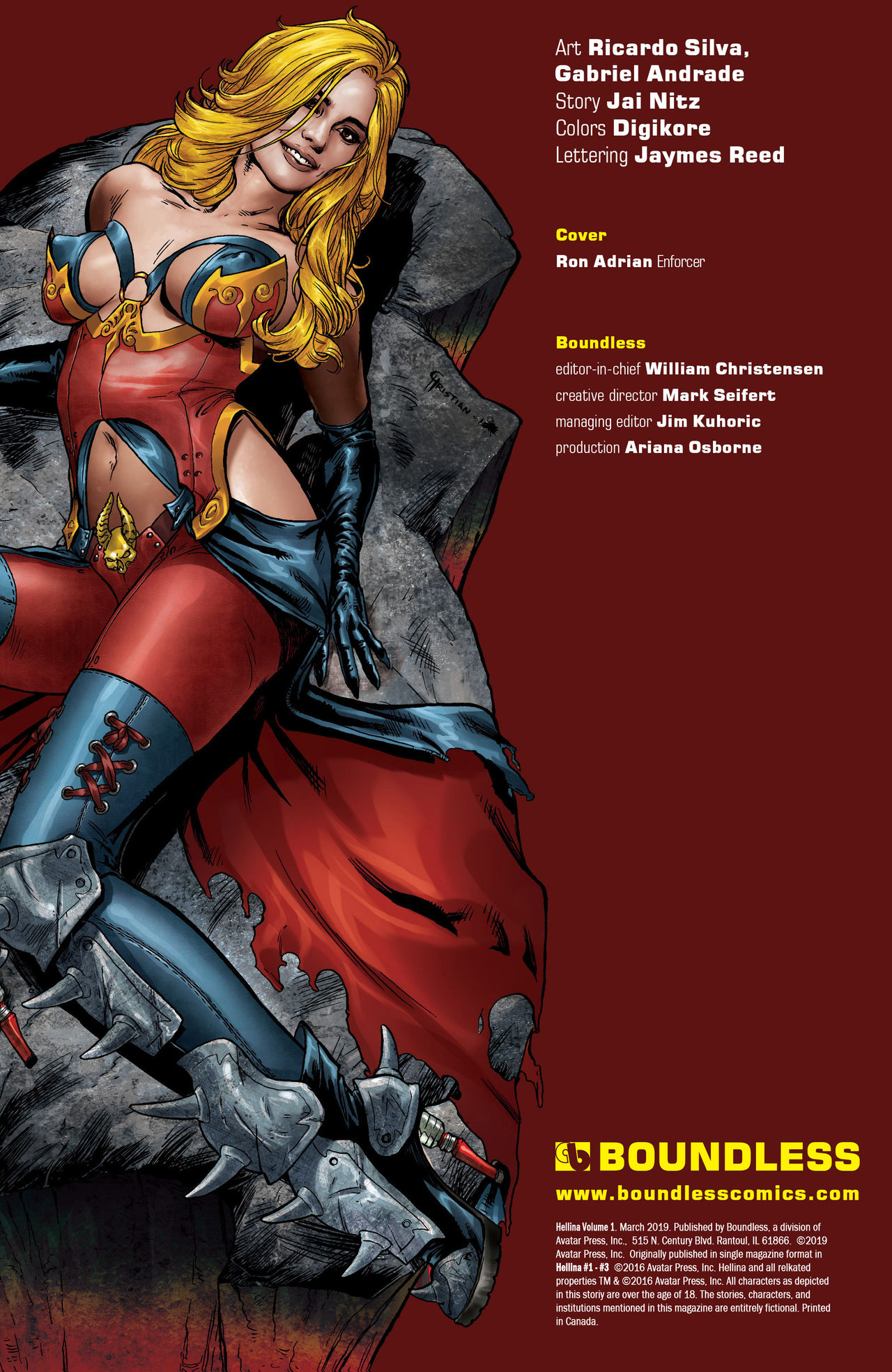 Hellina - Volume 1 page 2 full