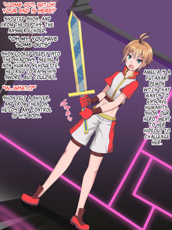 Futanari Mazoku no Onee-san ni Haiboku Shitara ~Hero Oneshota Choukyou~ cover