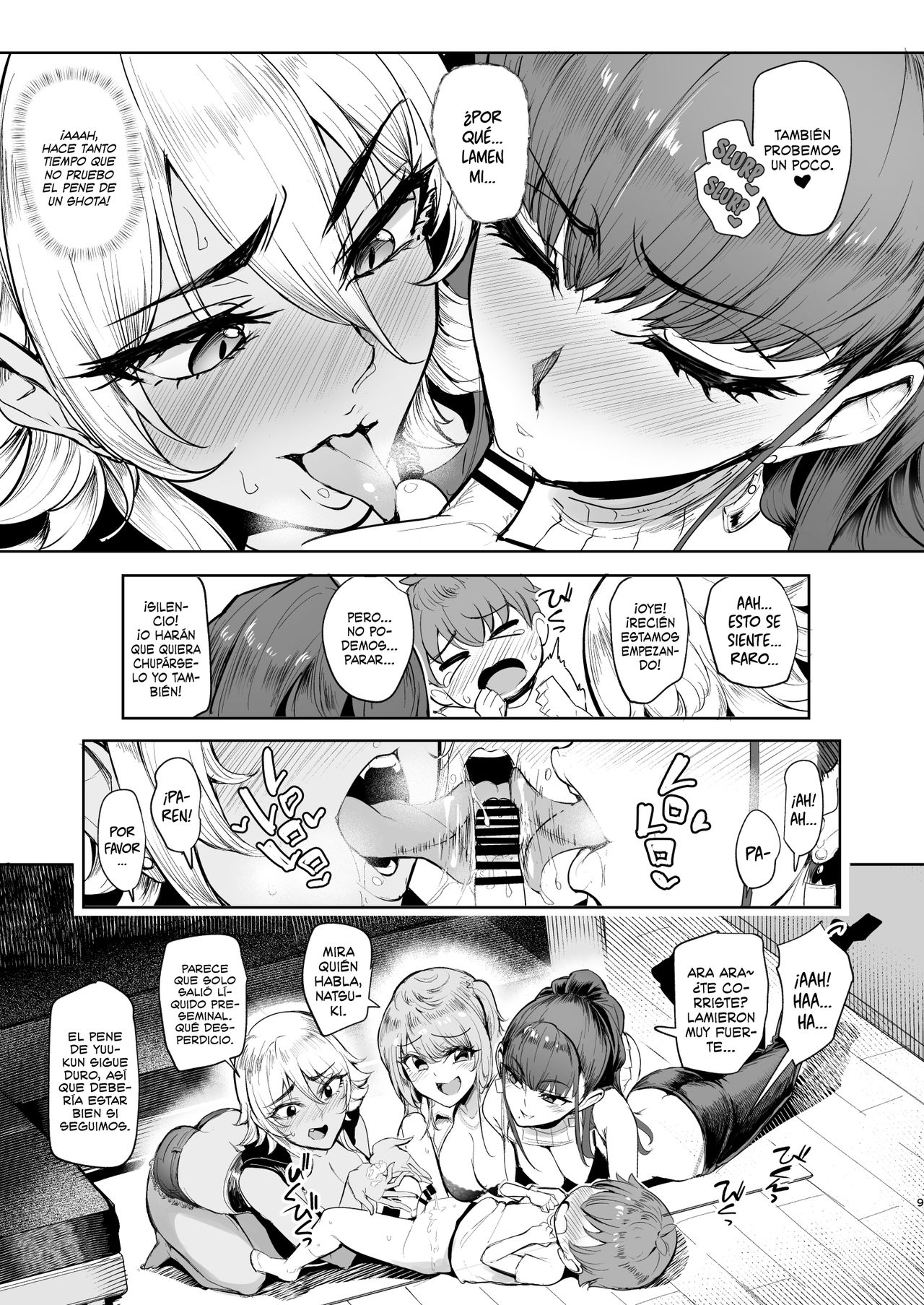 Otomari Shita no wa H na Gal Onee-chan-tachi no Ouchi deshita | El lugar donde me quedé le pertenecía a unas onee-chans gyarus pervertidas page 8 full