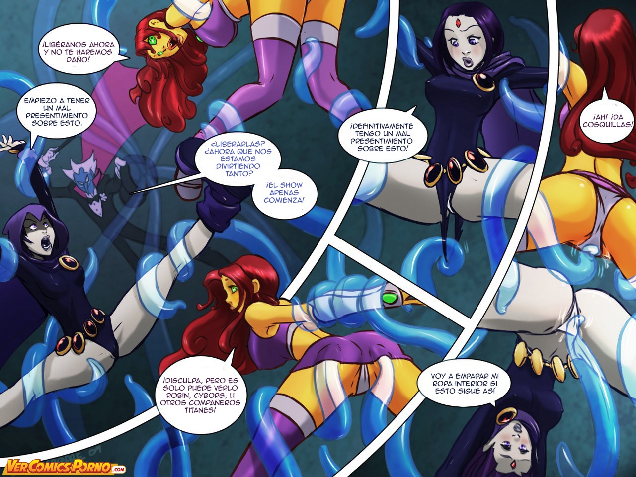 Tentacled Titans page 1 full