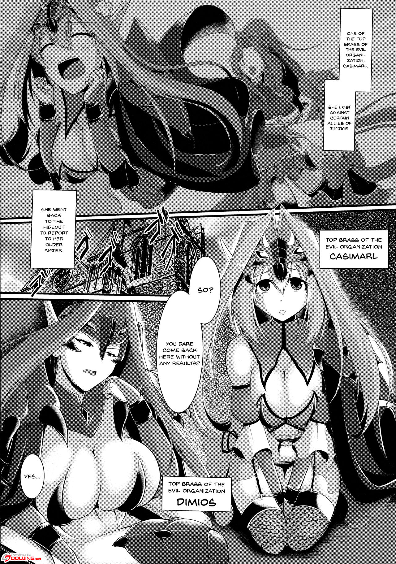 Aku no Soshiki de no Oshioki time | An Evil Organization's Punishment Time page 3 full