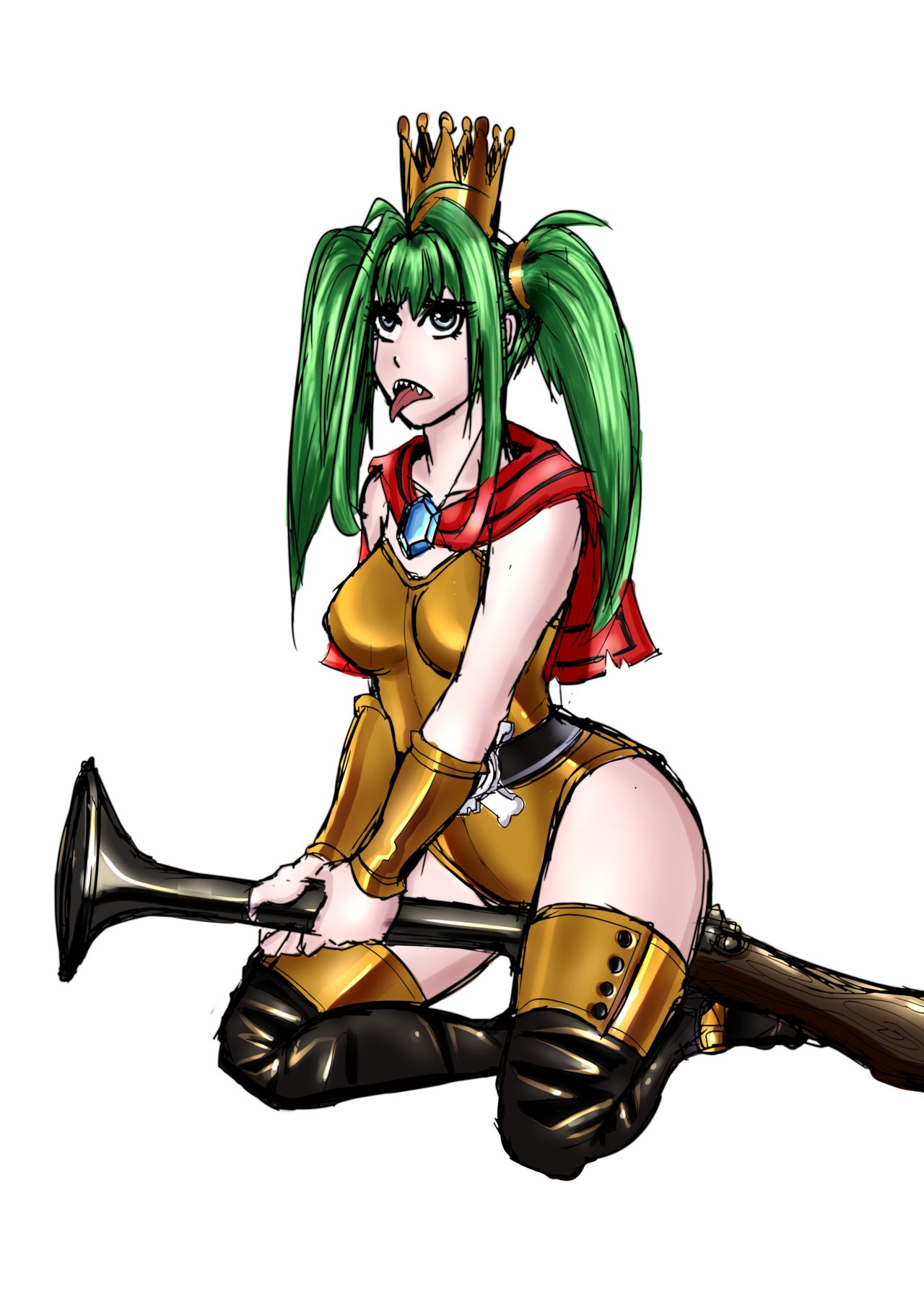 King K. Rool Humanized Genderbend page 1 full