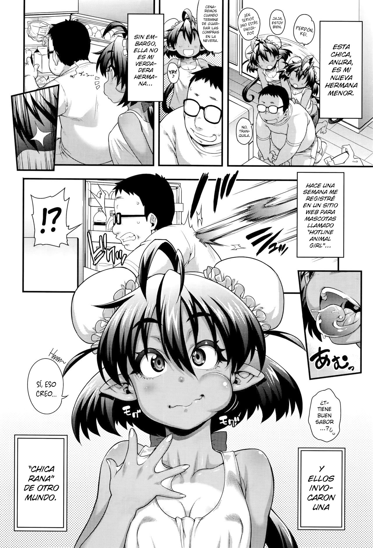 Kemonokko Tsuushin ~Kaeruko Anura~  | Animal Girl Hotline ~Anura, la Chica Rana~ page 2 full