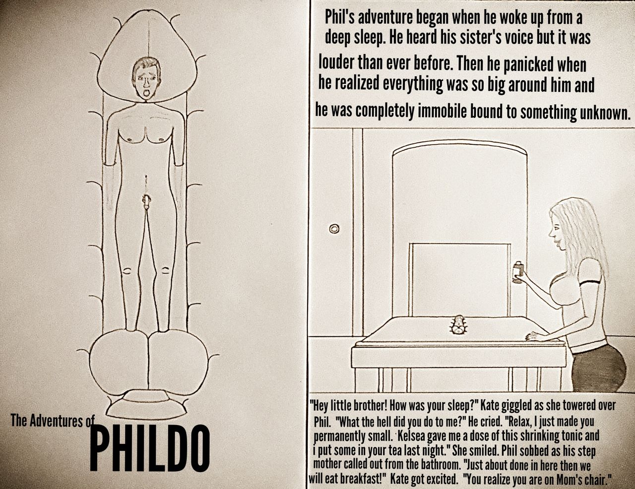 The Adventures of Phildo page 1 full