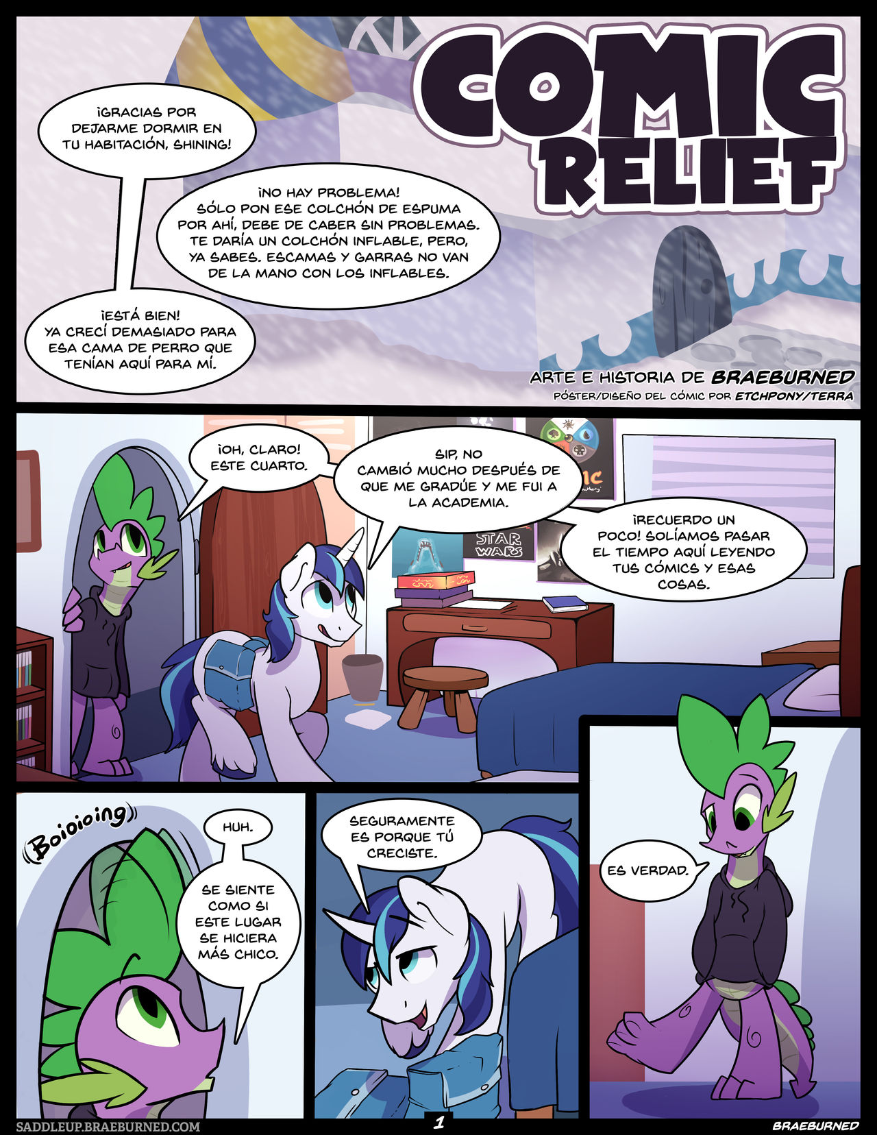 Comic Relief page 1 full