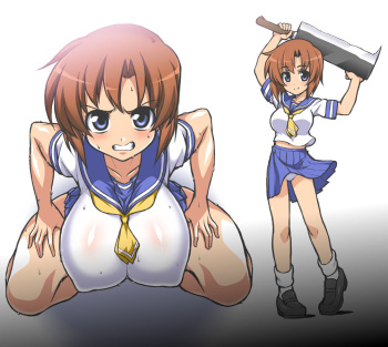 higurashi rena muchimuchi bakunyu chikuchin self paizuri hyottoko Fela kaijin senno cover