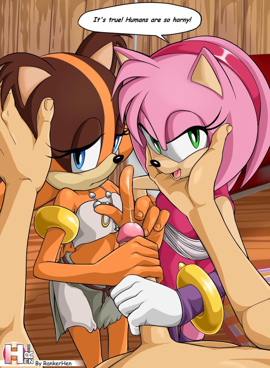 Amy Rose &amp; Sticks Footjob page 1 full