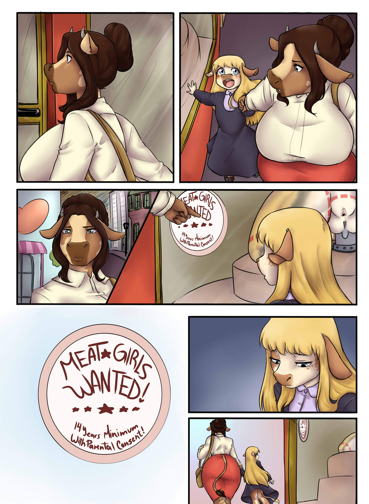 Life Of A Meatgirl page 4 full