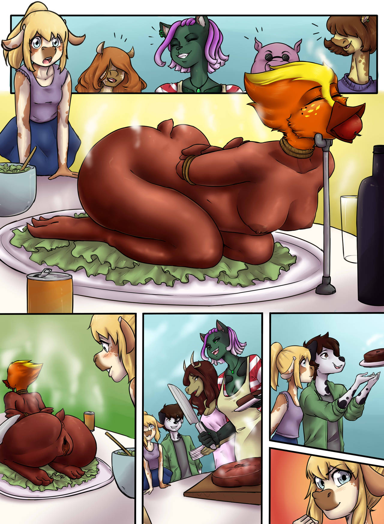 Life Of A Meatgirl page 7 full