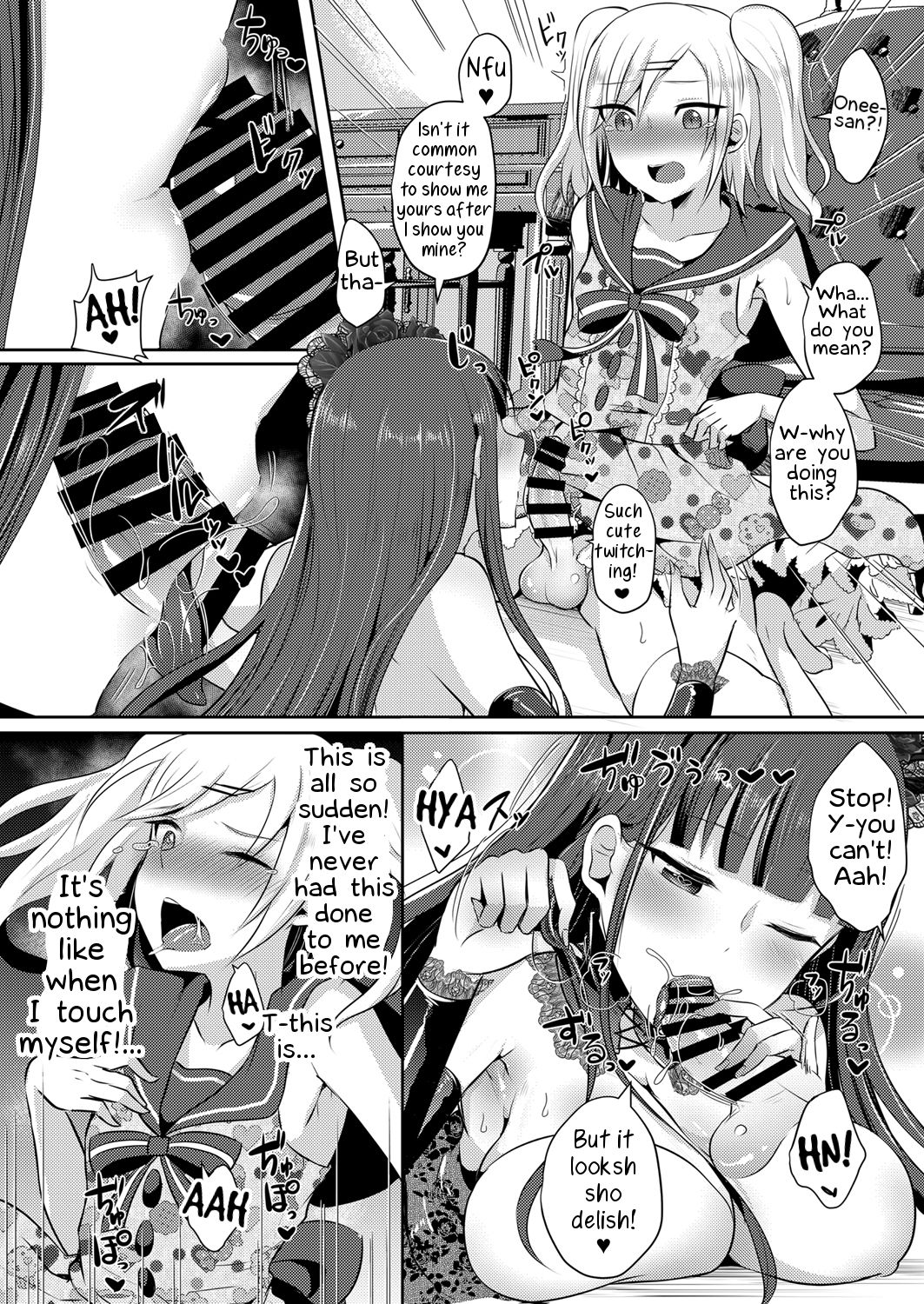 Boku ga Hitomebore Shita Gothic Onee-san wa Futanari datta Ken page 9 full