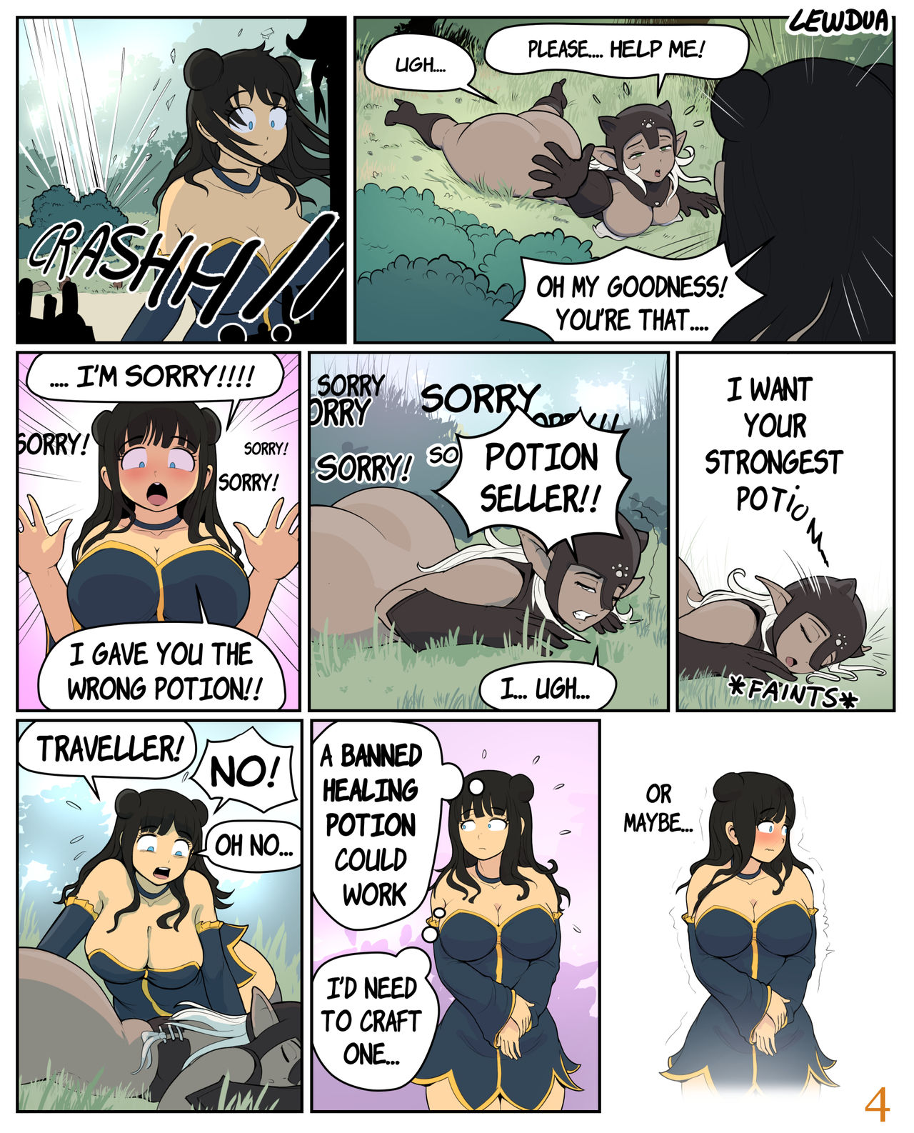 Lola Meets Pamela page 4 full