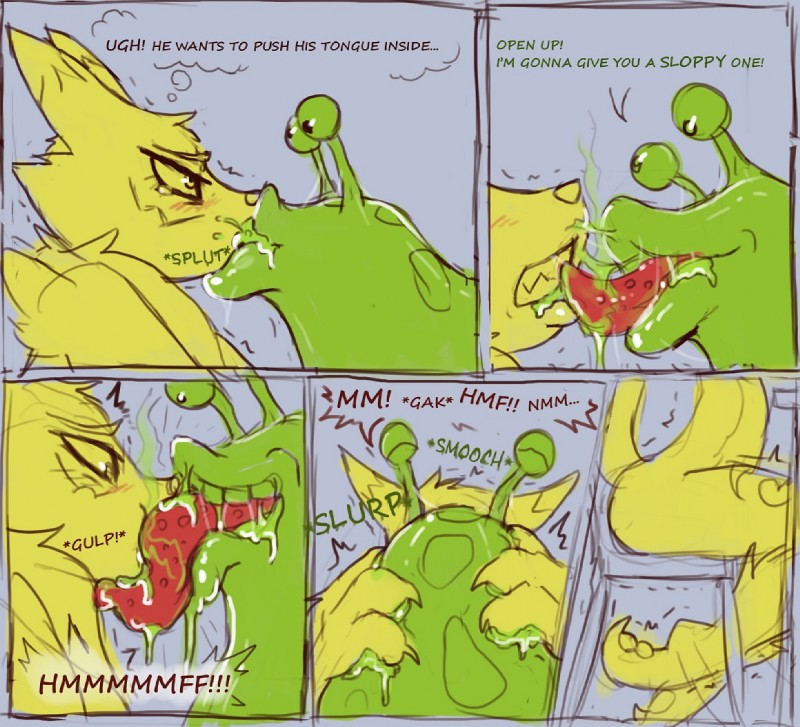 Renamon x Numemon - Straight page 4 full