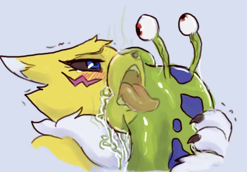 Renamon x Numemon - Straight page 8 full