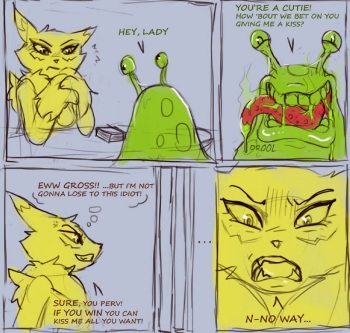 Renamon x Numemon - Straight cover