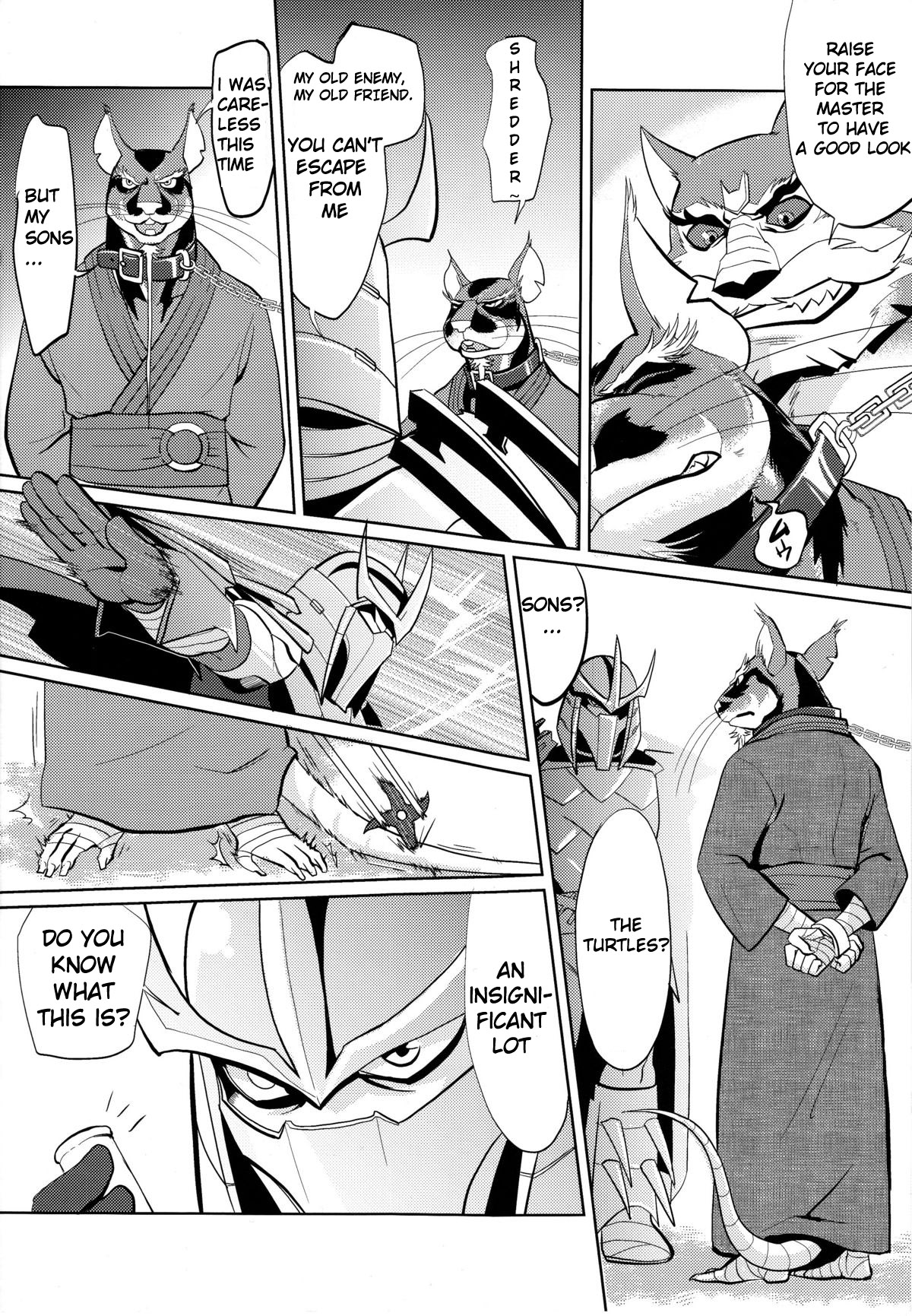 Splinter Sensei Kikiippatsu | Splinter Sensei's Crisis page 5 full