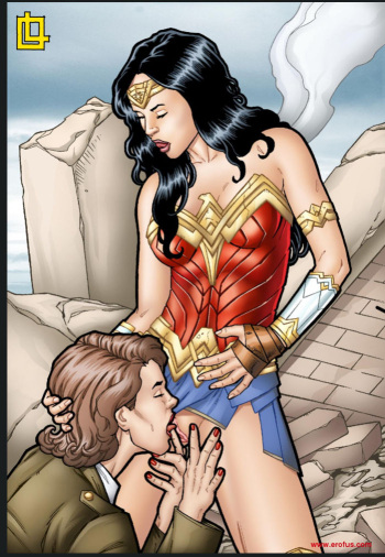Peggy Carter fucks Wonder Woman Anal cover