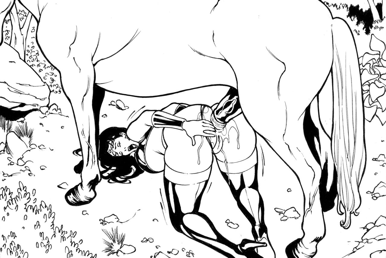 Superheroinecomixxx - Wonder Woman and Horse page 9 full