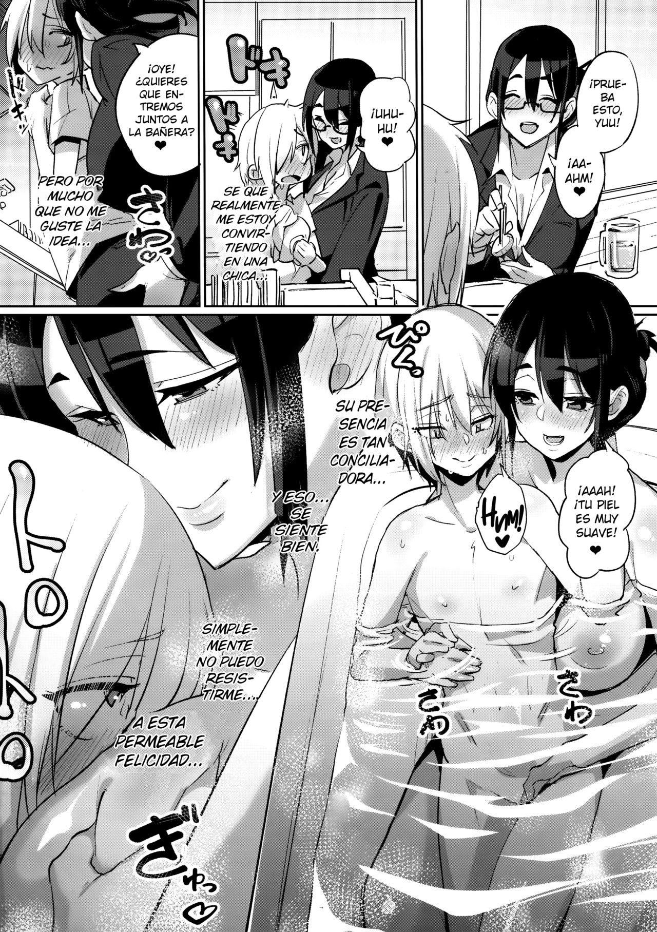 Sebaramix!! Futari de Sodateyo! Otokonoko Shikyuu | Abdominal Pregnancy X! Let's Raise Him Together page 5 full
