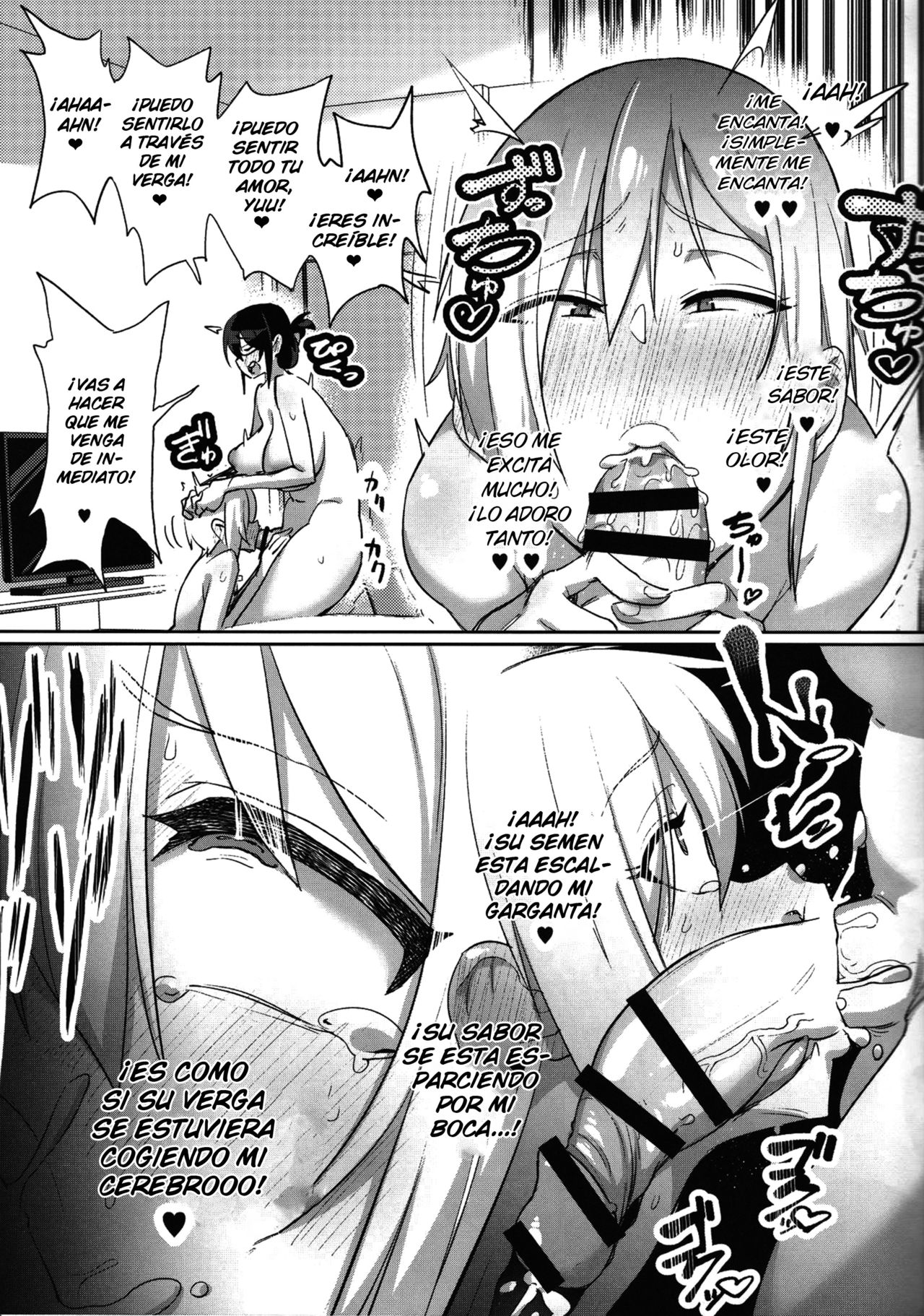 Sebaramix!! Futari de Sodateyo! Otokonoko Shikyuu | Abdominal Pregnancy X! Let's Raise Him Together page 8 full