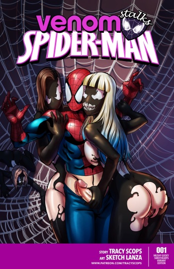 Venom Stalks Spider-Man cover
