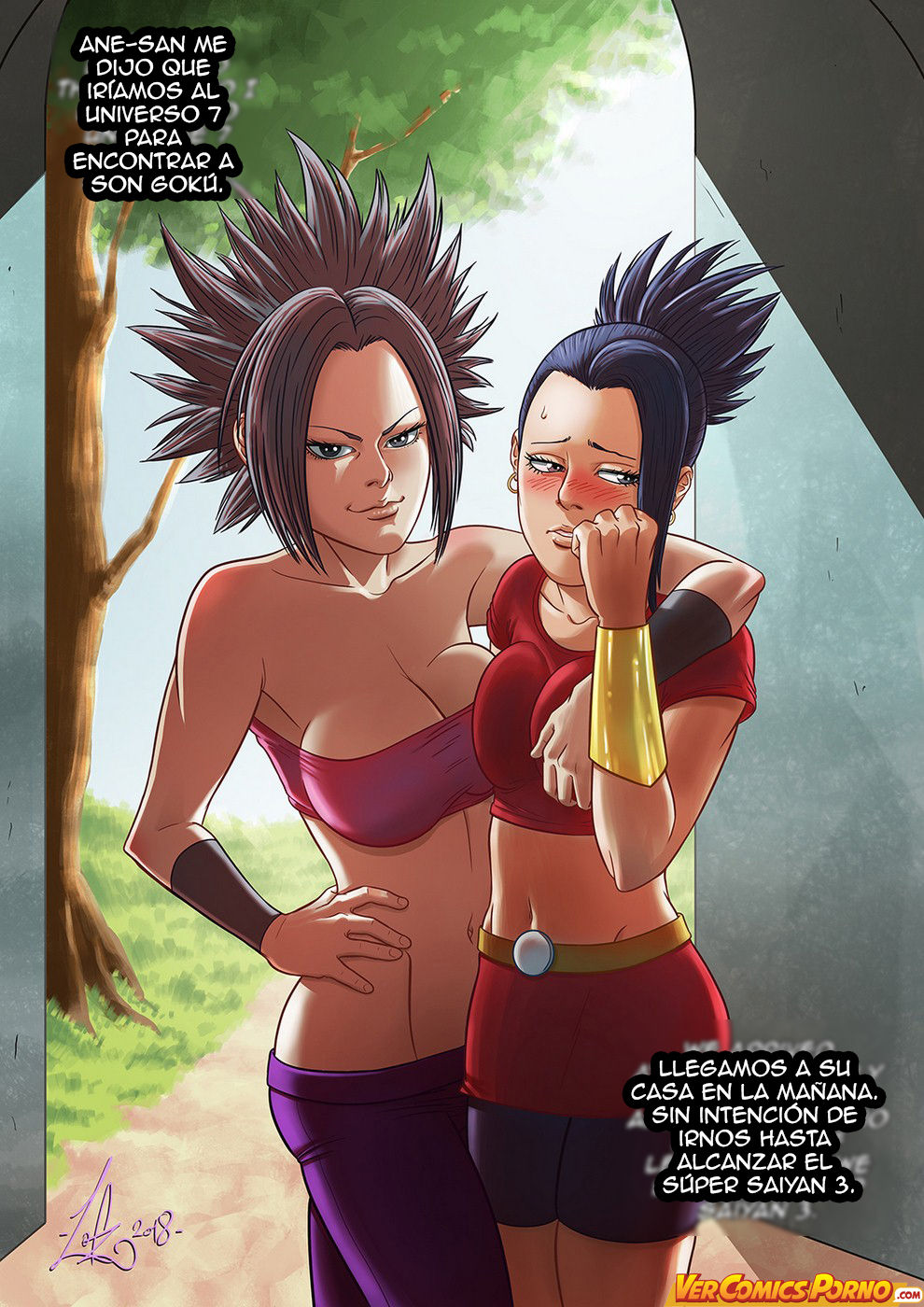 Dragon Ball Super Parody page 2 full