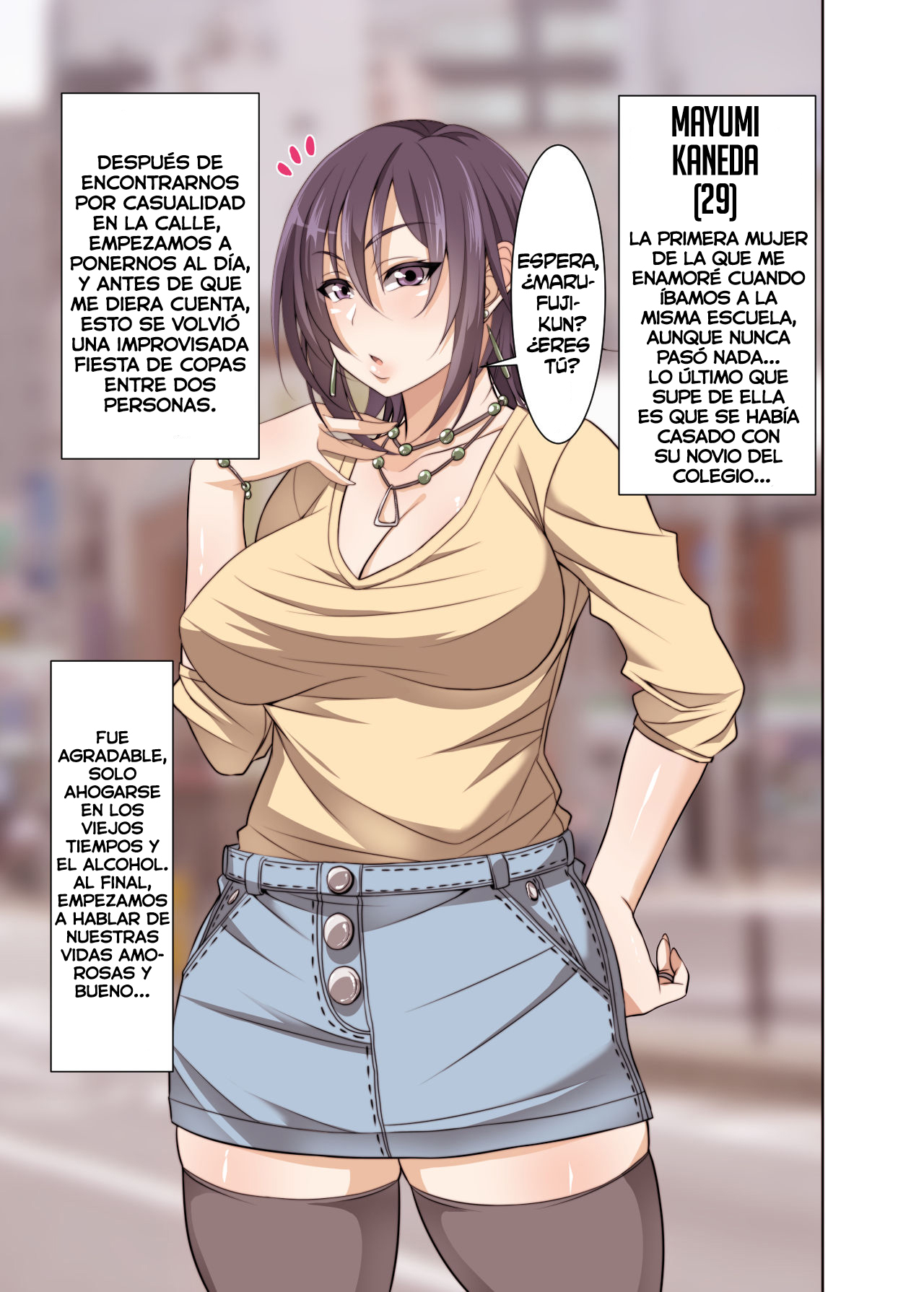 Guuzen Saikai Shita Doukyuusei  o Otosu Hanashi | La historia de cómo seduje a mi antigua compañera de clases después de una reunión inesperada. page 2 full