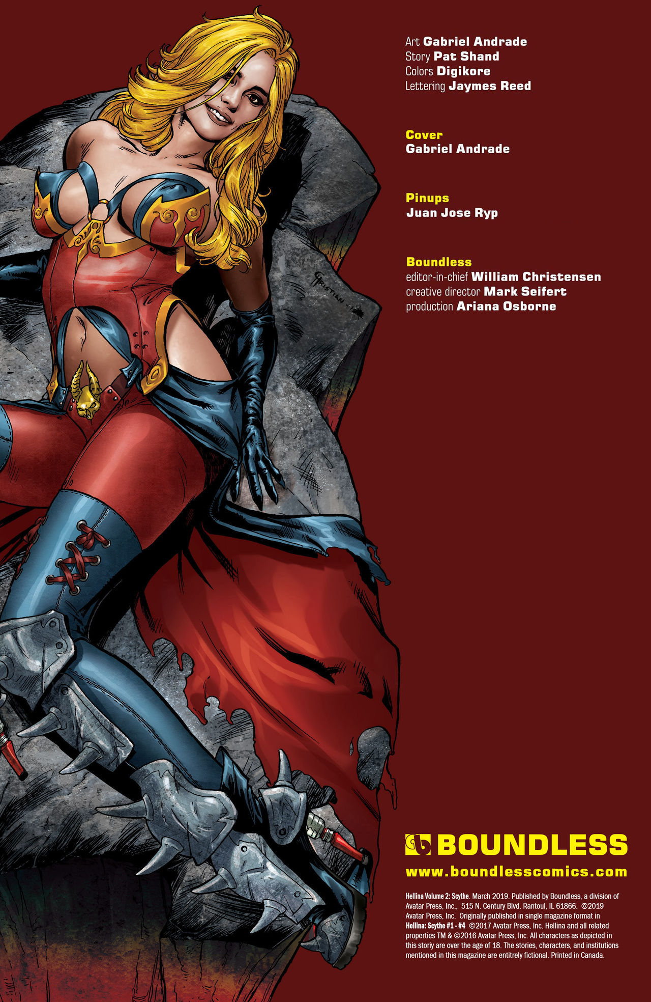 Hellina - Volume 2: Scythe page 3 full